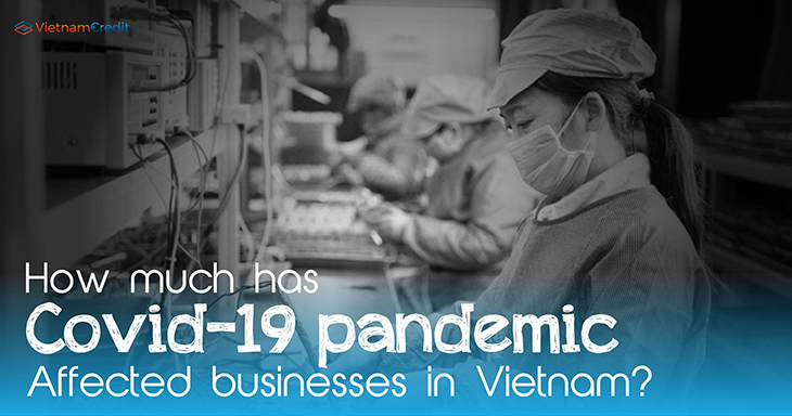How much has Covid-19 pandemic affected businesses in Vietnam?